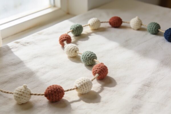 12 Crochet Christmas Garland Ideas for Mantels and Stairs