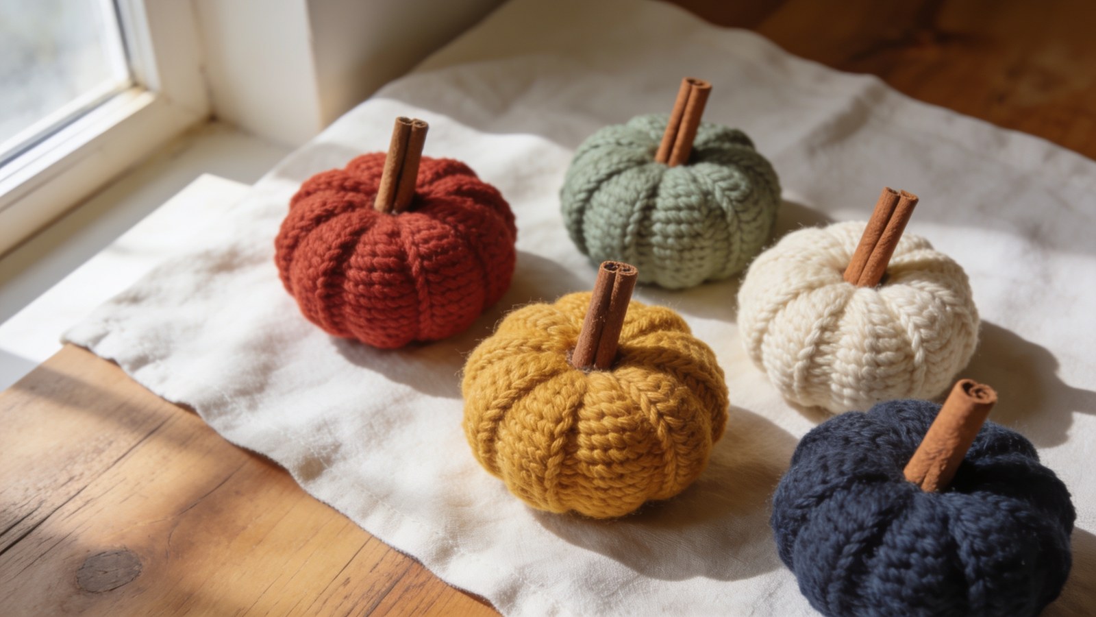 16 Crochet Pumpkin Patterns for Autumn Shelves