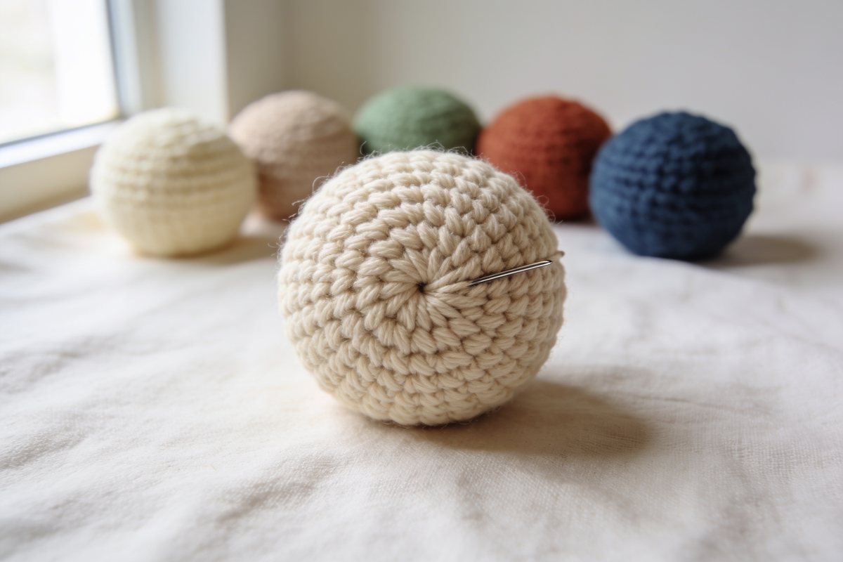 Solid stuffed ball