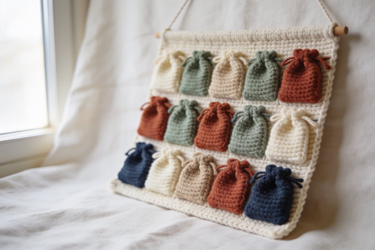 Advent calendar pockets