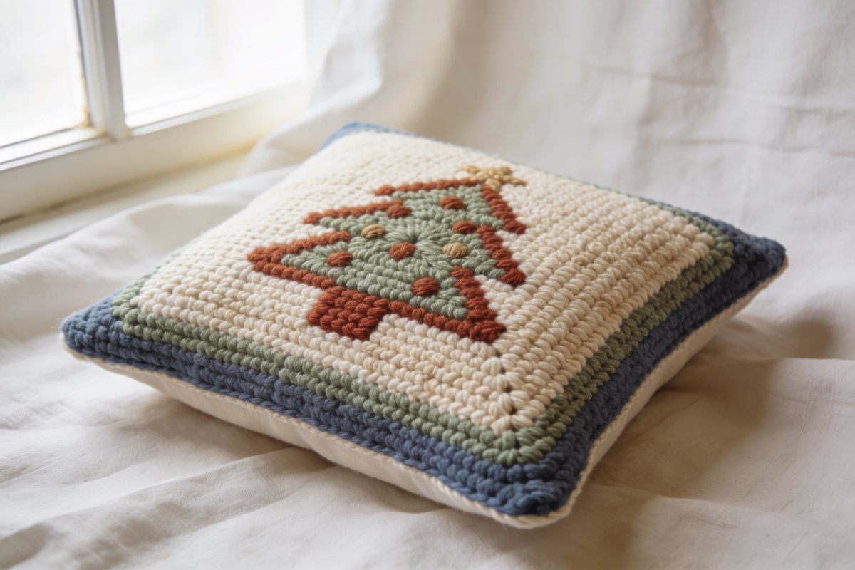 Cushion cover, festive
