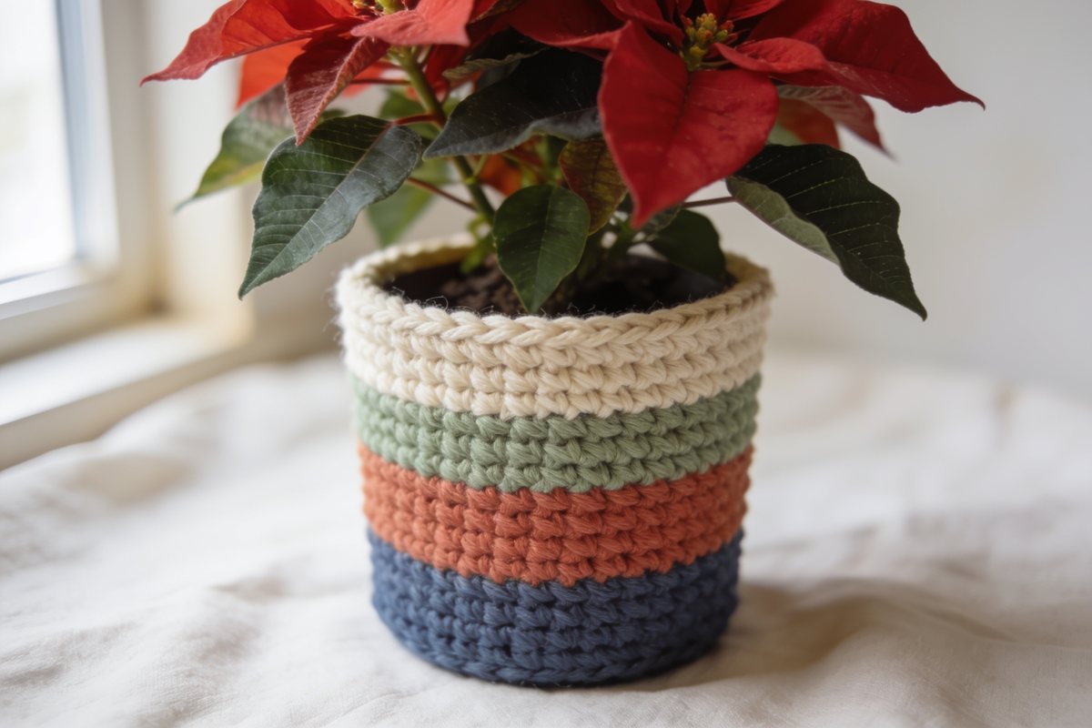 Pot plant cosy