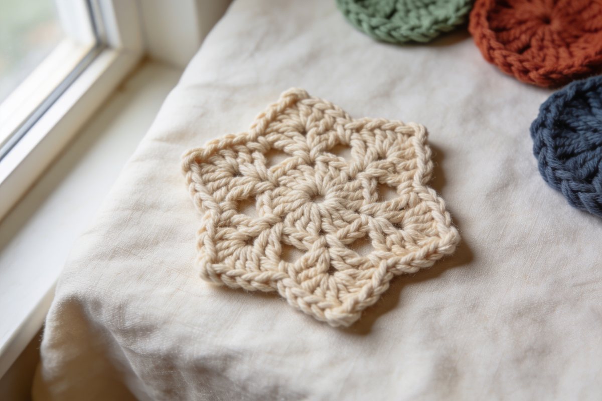 Coaster, snowflake
