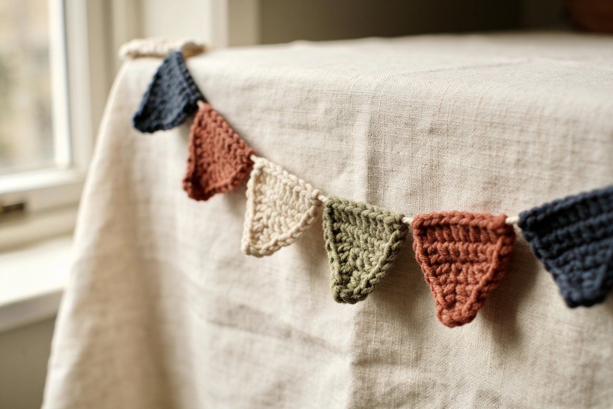 Mixed scrap garland
