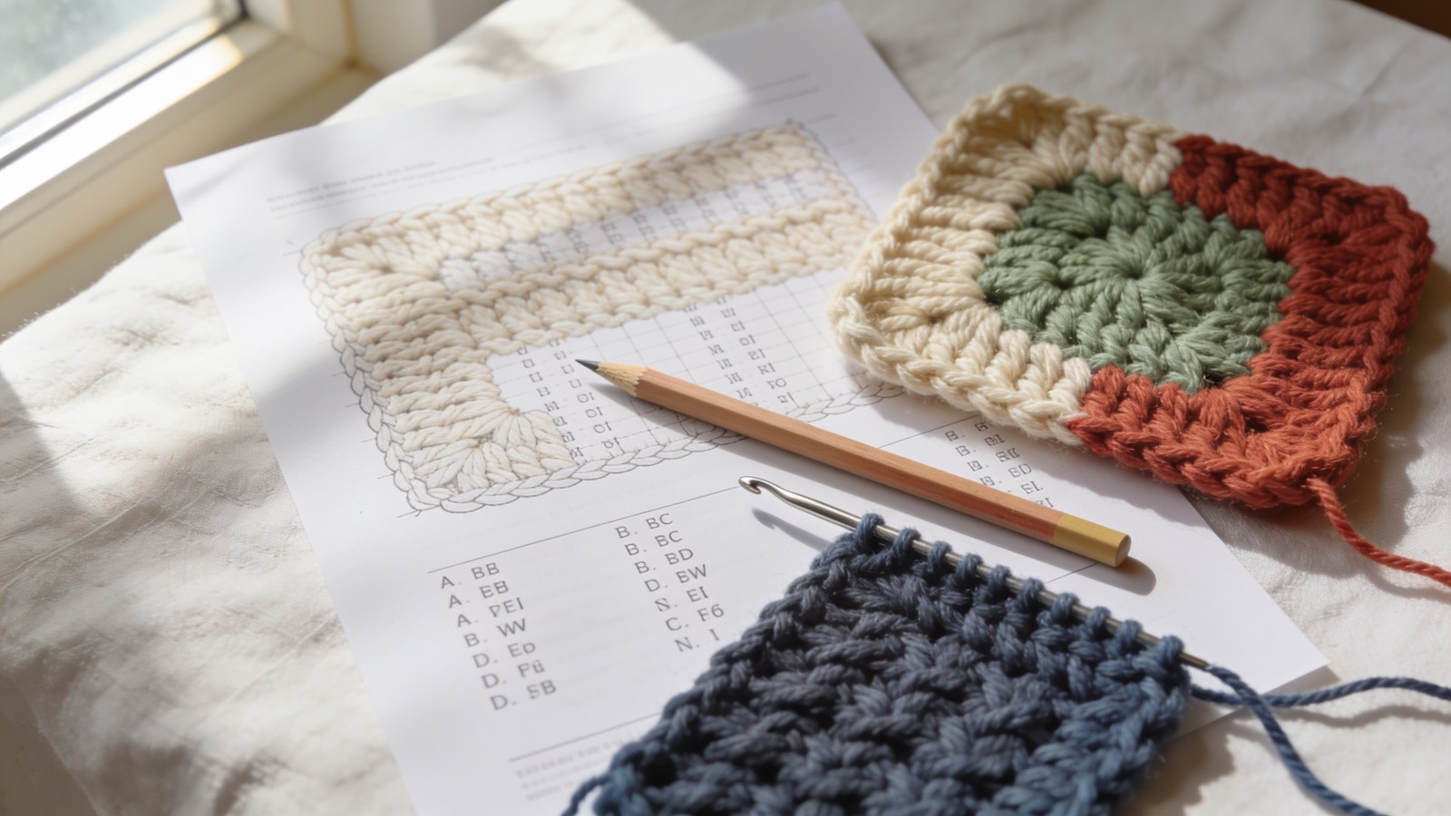 How to Read a Crochet Pattern: Every Abbreviation Decoded