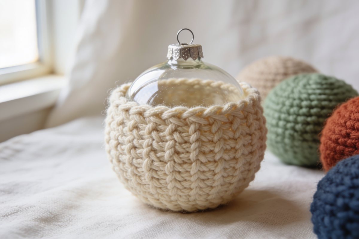 Stuffed bauble cover