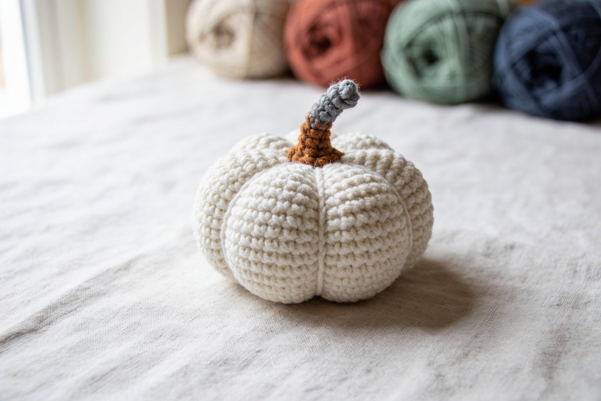 White heirloom pumpkin