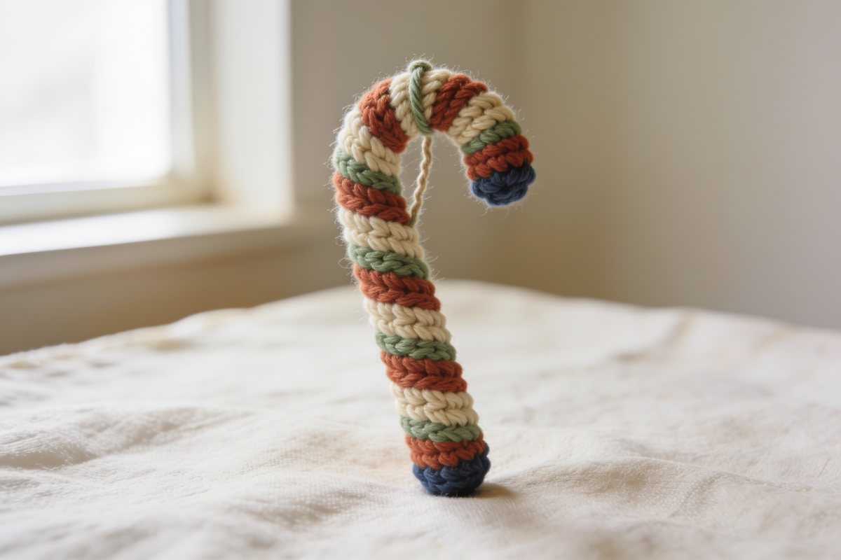 Striped candy cane