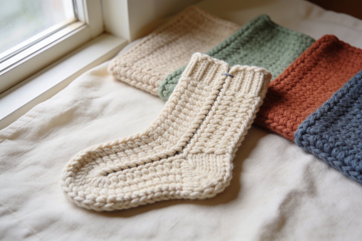 Flat-seamed stocking
