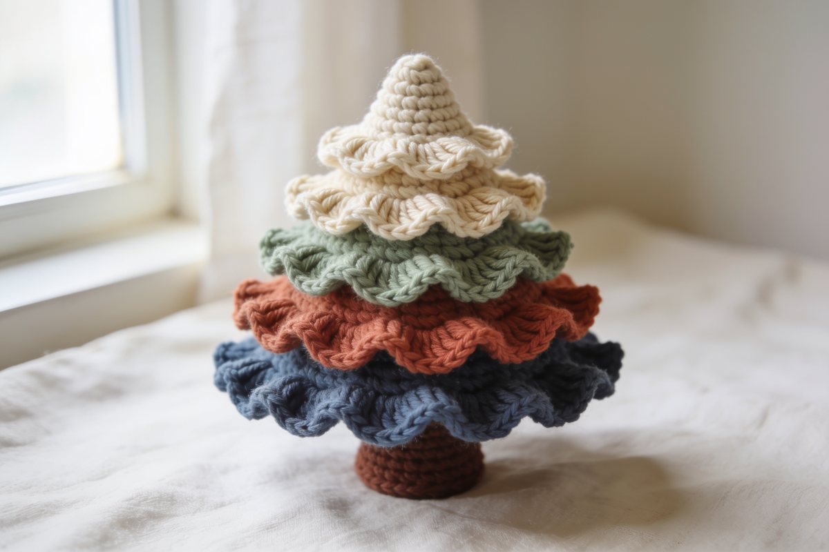 Tiered ruffle tree